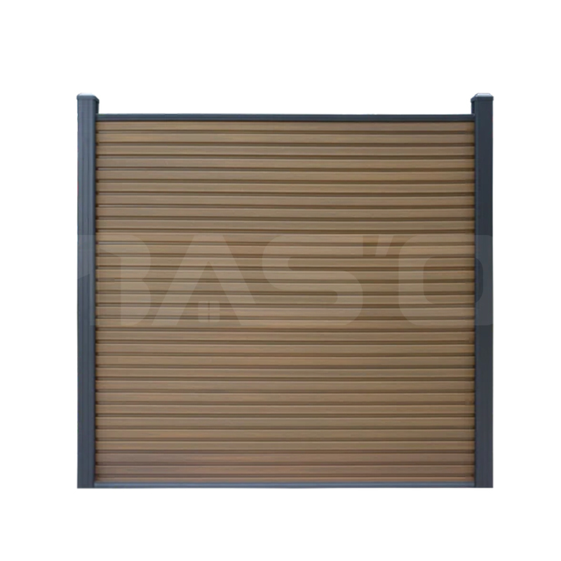 Clôture composite losange