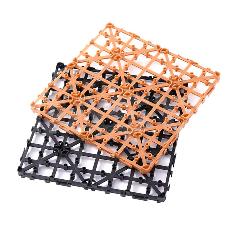 Base en plastique à emboîter bricolage pour sol 30 cm x 30 cm